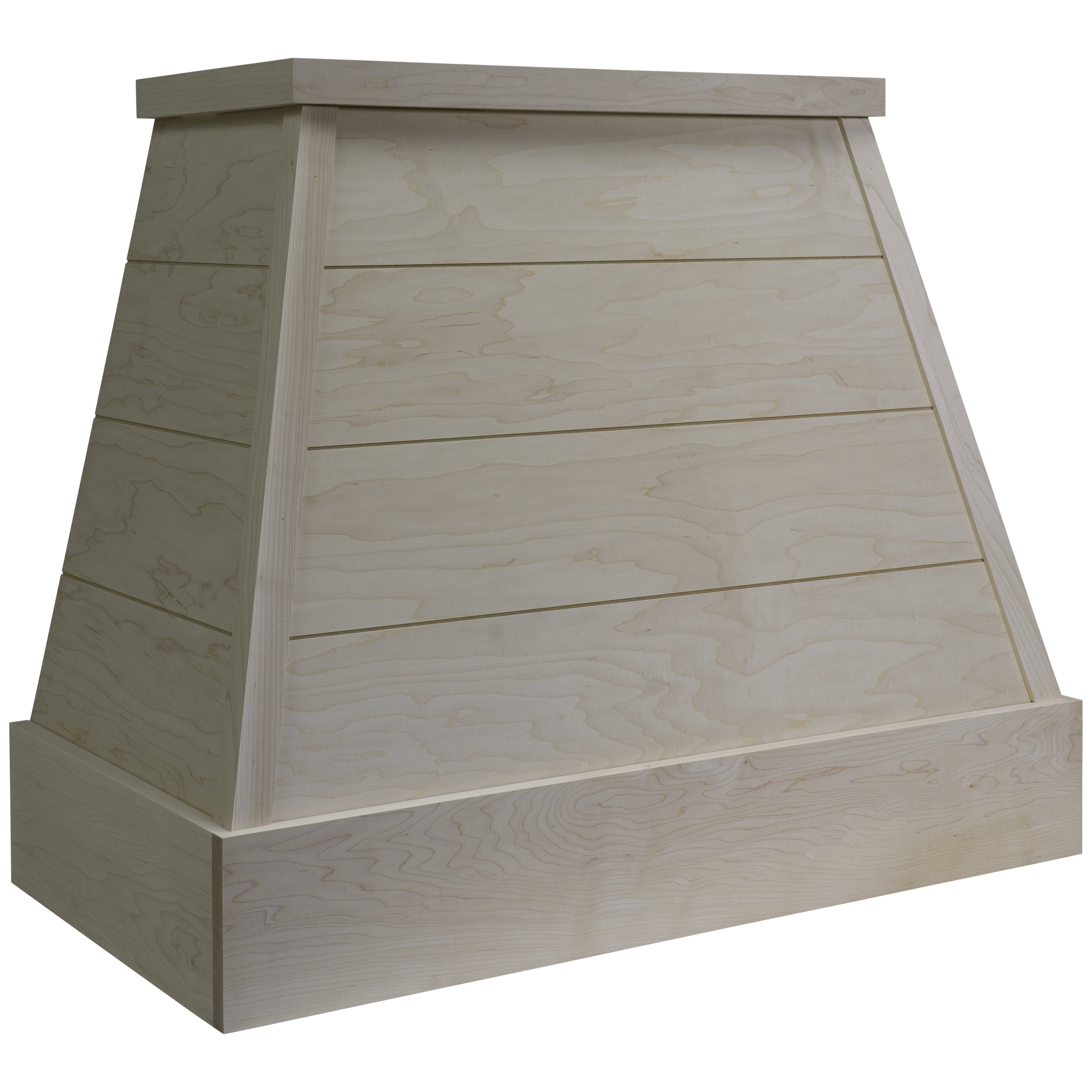 Modern Farmhouse Shiplap Tapered Wall Hood