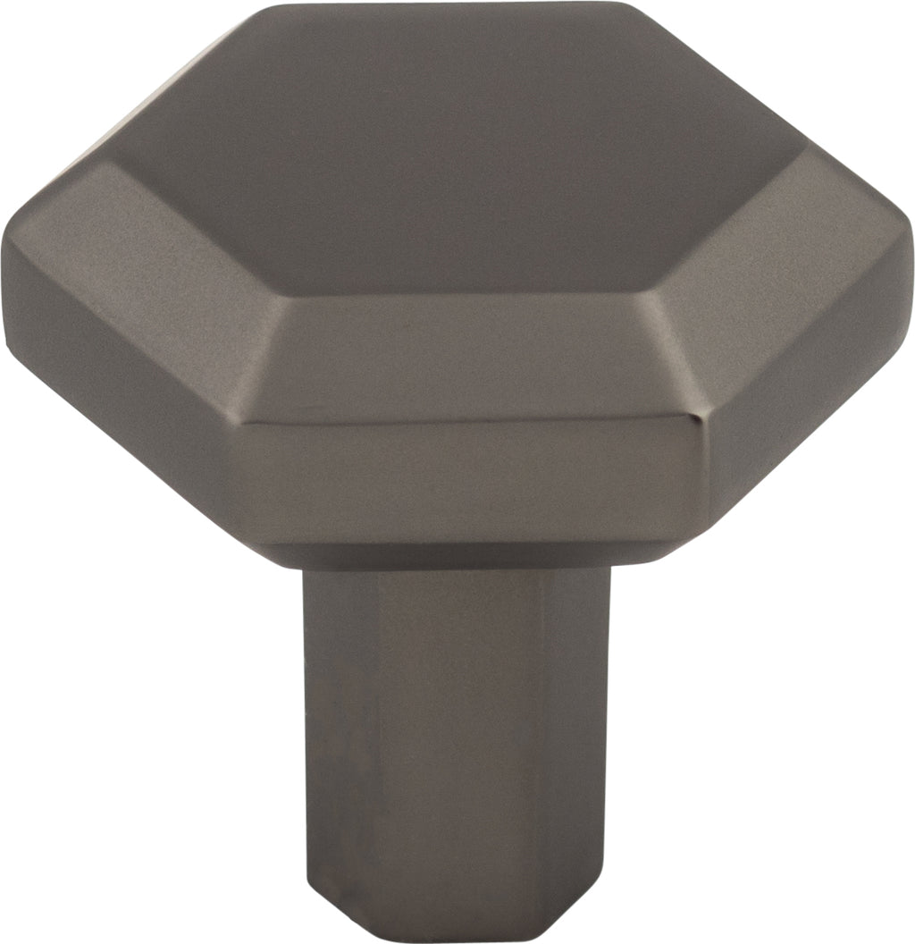 Top Knobs Lydia Series 1-1/8"L Knob, Ash Gray