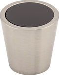Top Knobs Black Crystal Center Series 1-1/16"L Knob, 