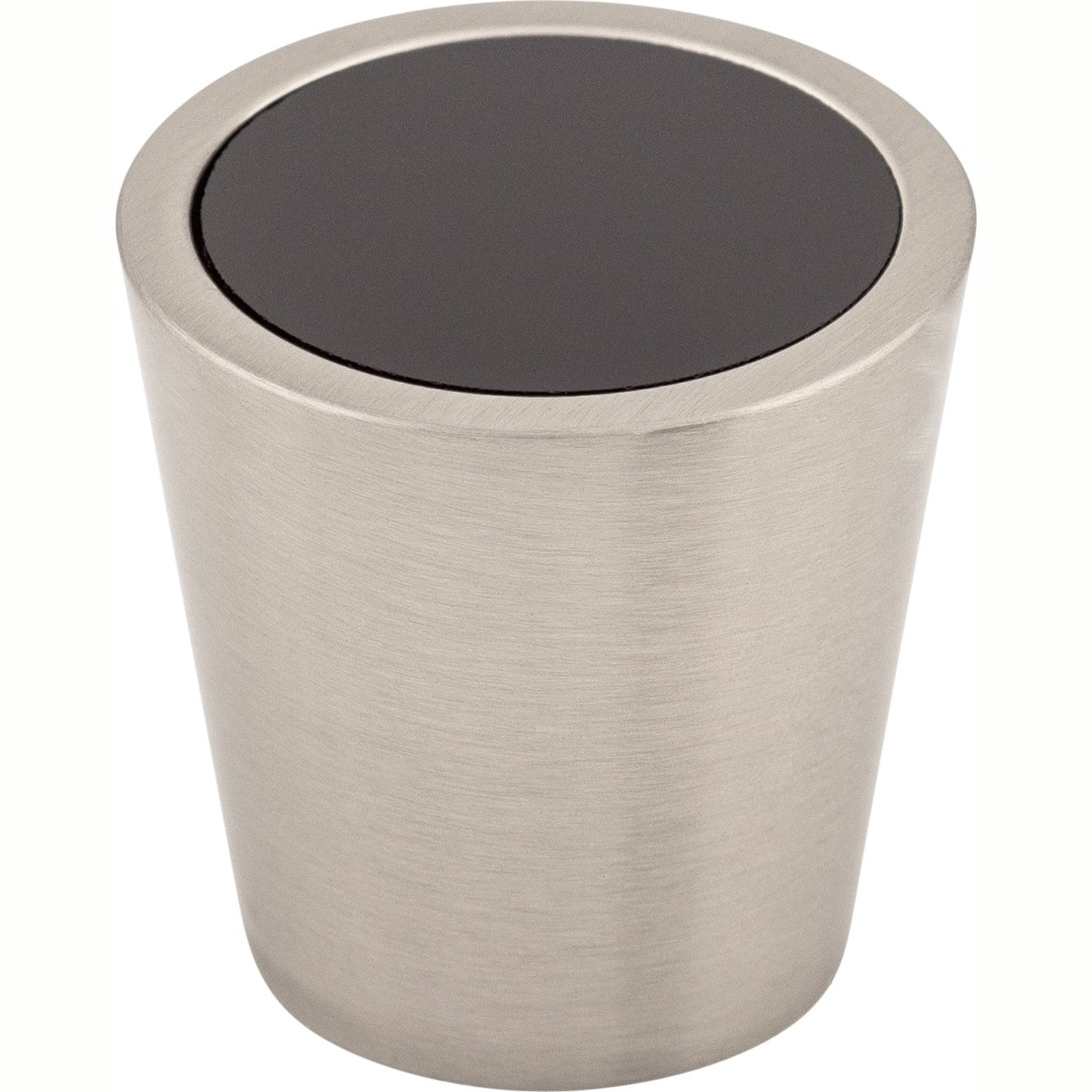 Top Knobs Black Crystal Center Series 1-1/16"L Knob, 