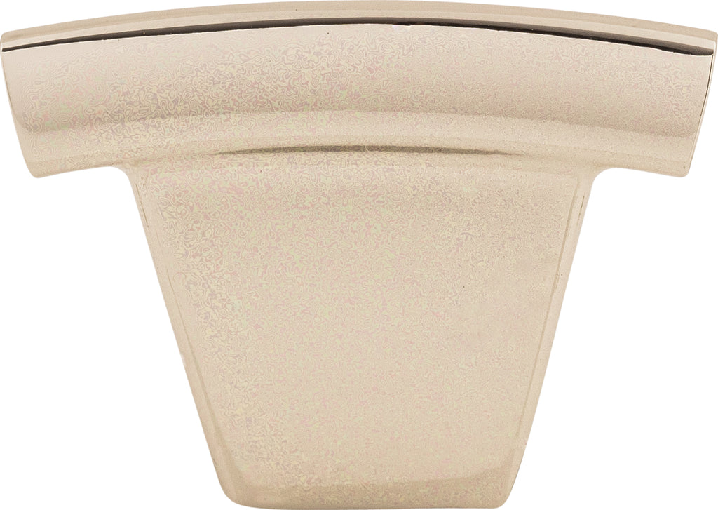 Top Knobs Arched Series 1-1/2"L Knob, Polished Nickel
