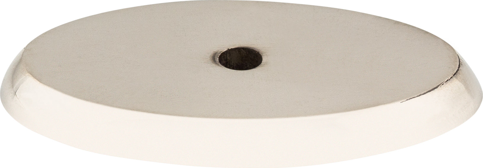 Top Knobs Aspen II Backplate Series 1-3/4"L Oval, Polished Nickel