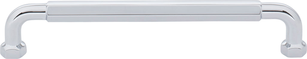 Top Knobs Dustin Series 6-5/16"(160mm) CC Pull, Polished Chrome