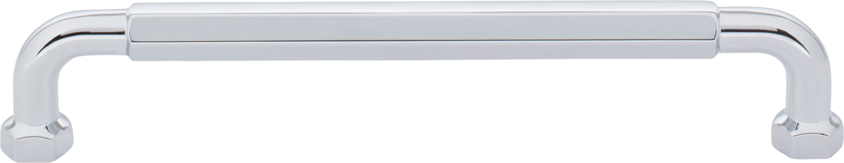 Top Knobs Dustin Series 6-5/16"(160mm) CC Pull, Polished Chrome