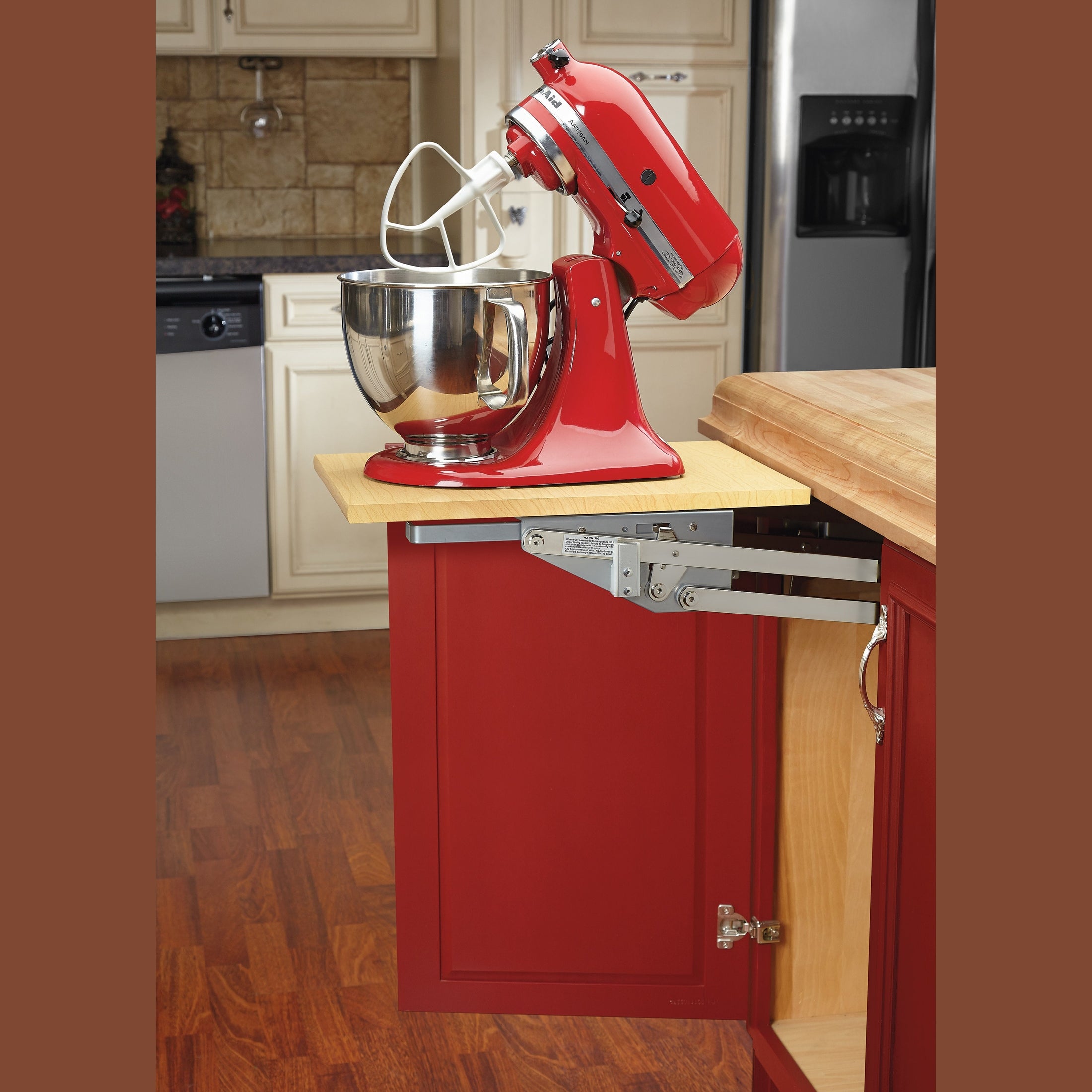 Full-Height Base Cabinet Soft-Close Heavy Duty Mixer Lift