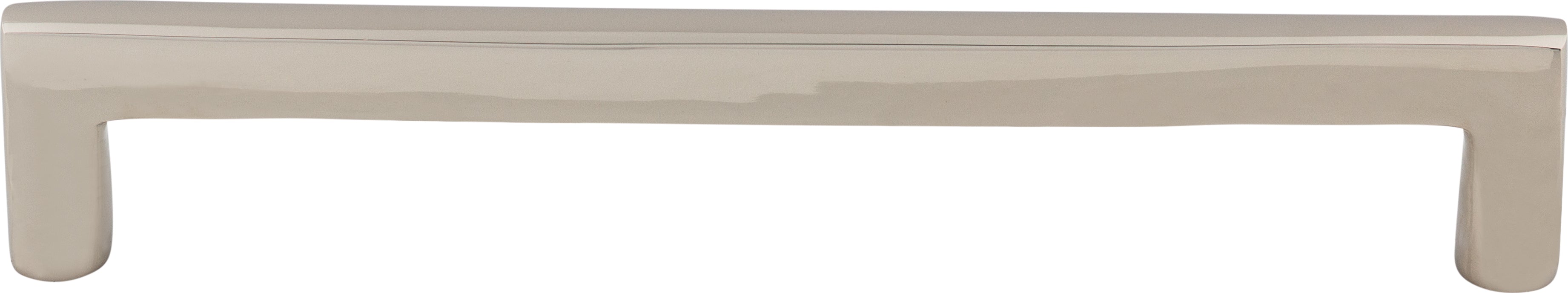 Top Knobs Aspen II Flat Series 9"(229mm) CC Pull, Polished Nickel