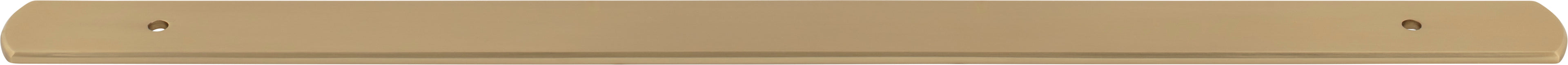 Top Knobs Wescott Series 12"(304mm) CC Backplate, Honey Bronze