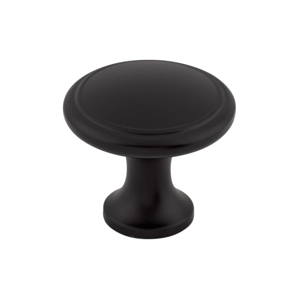 Ringed 1 1/8" Diameter Round Knob
