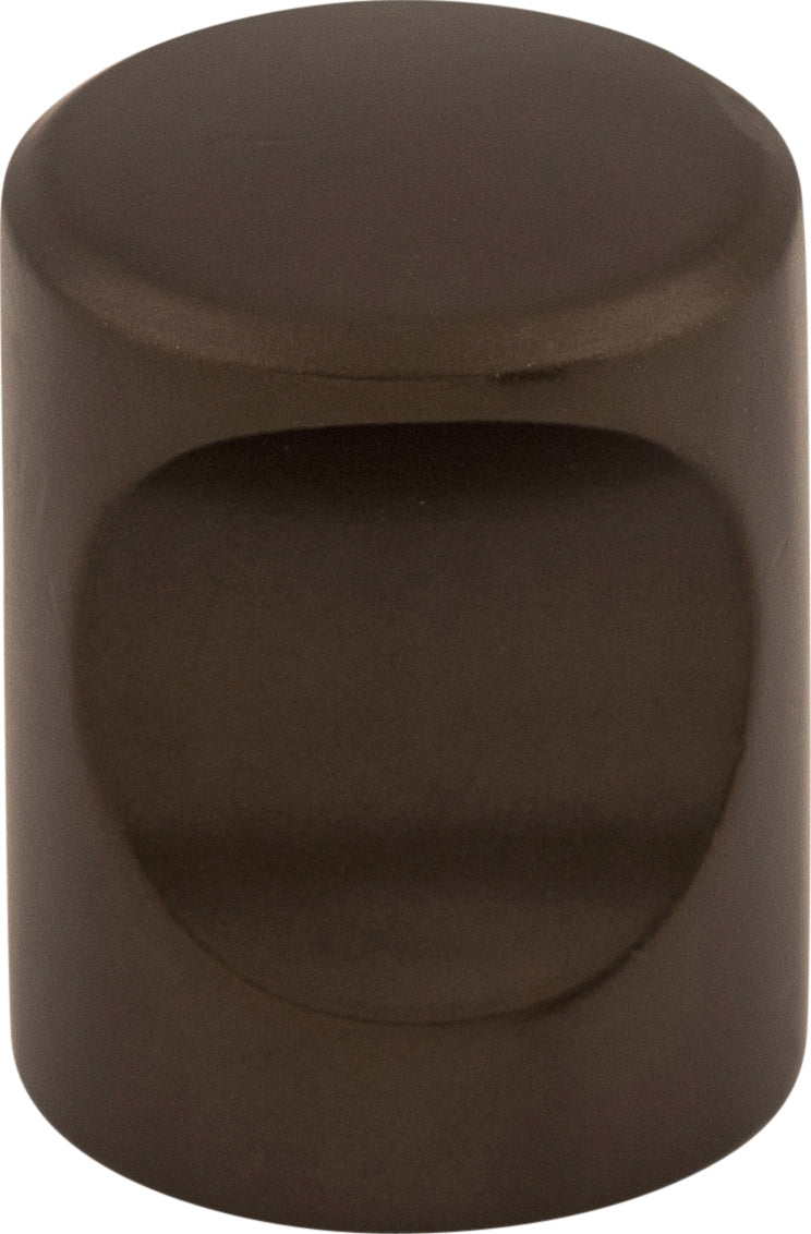 Top Knobs Indent Series 3/4"L Knob, Oil Rubbed Bronze