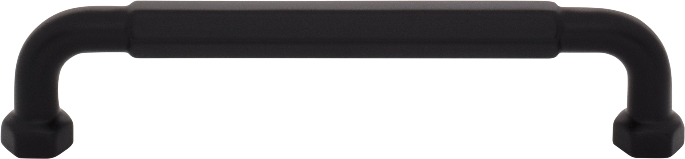 Top Knobs Dustin Series 5-1/16"(128mm) CC Pull, Flat Black