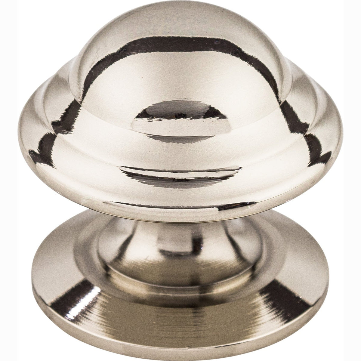 Top Knobs Empress Series 1-3/8"L Knob, Polished Nickel