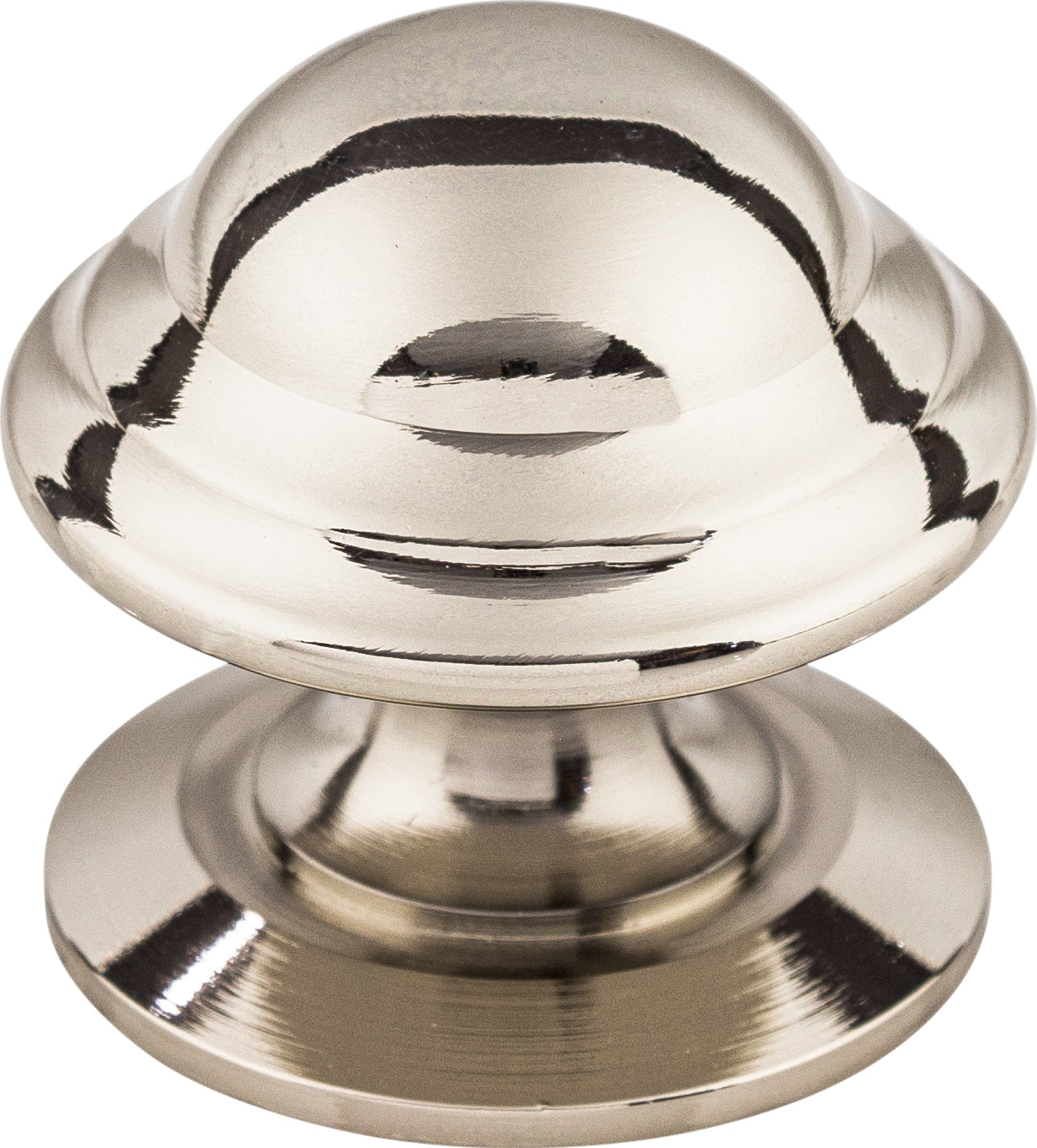 Top Knobs Empress Series 1-3/8"L Knob, Polished Nickel