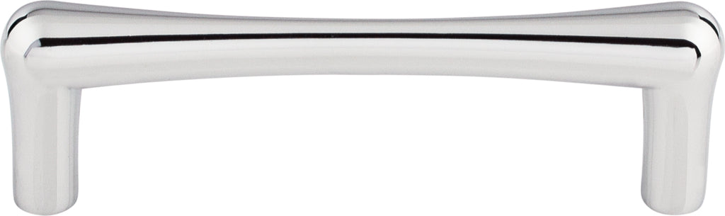 Top Knobs Brookline Series 3-3/4"(95mm) CC Pull, Polished Chrome