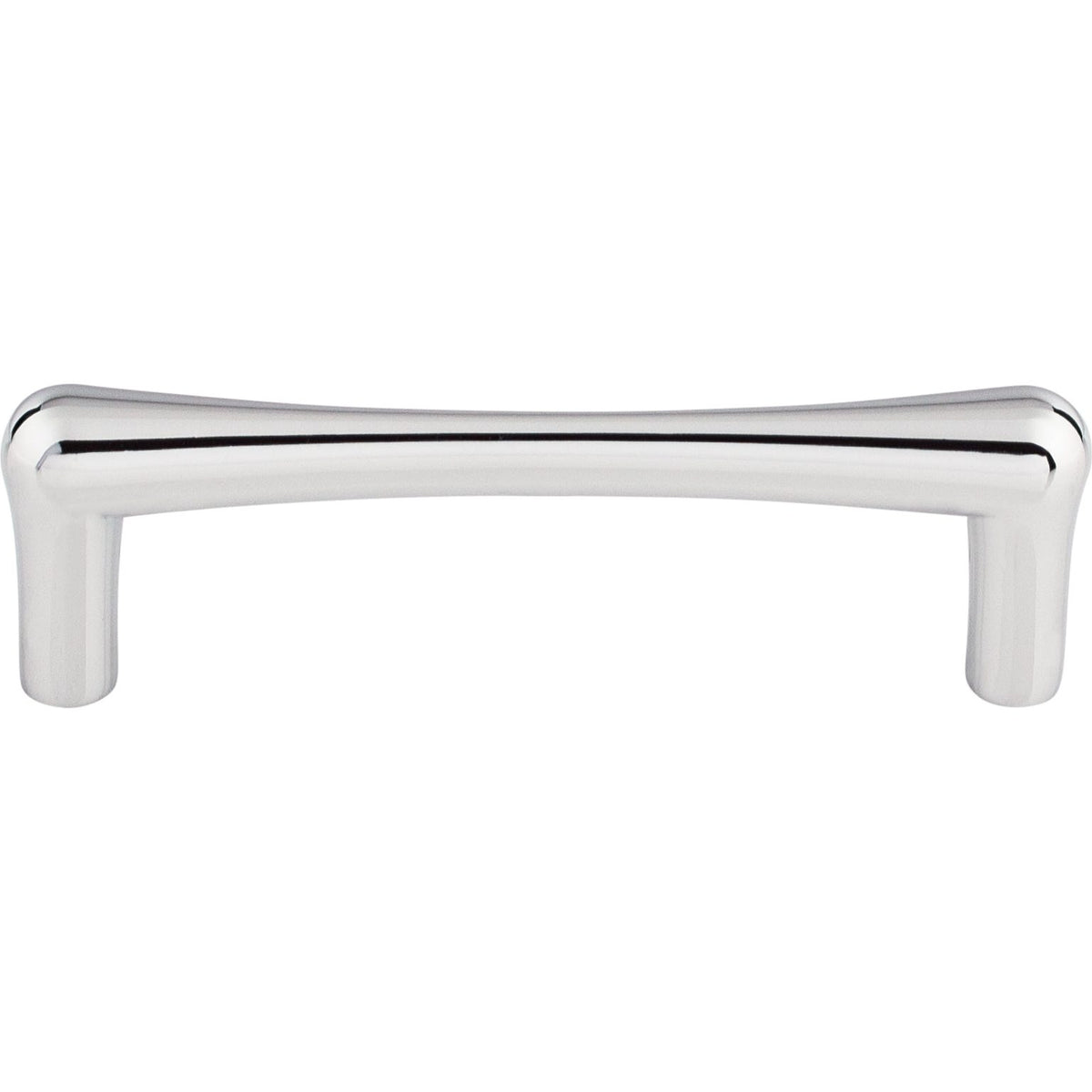 Top Knobs Brookline Series 3-3/4"(95mm) CC Pull, Polished Chrome