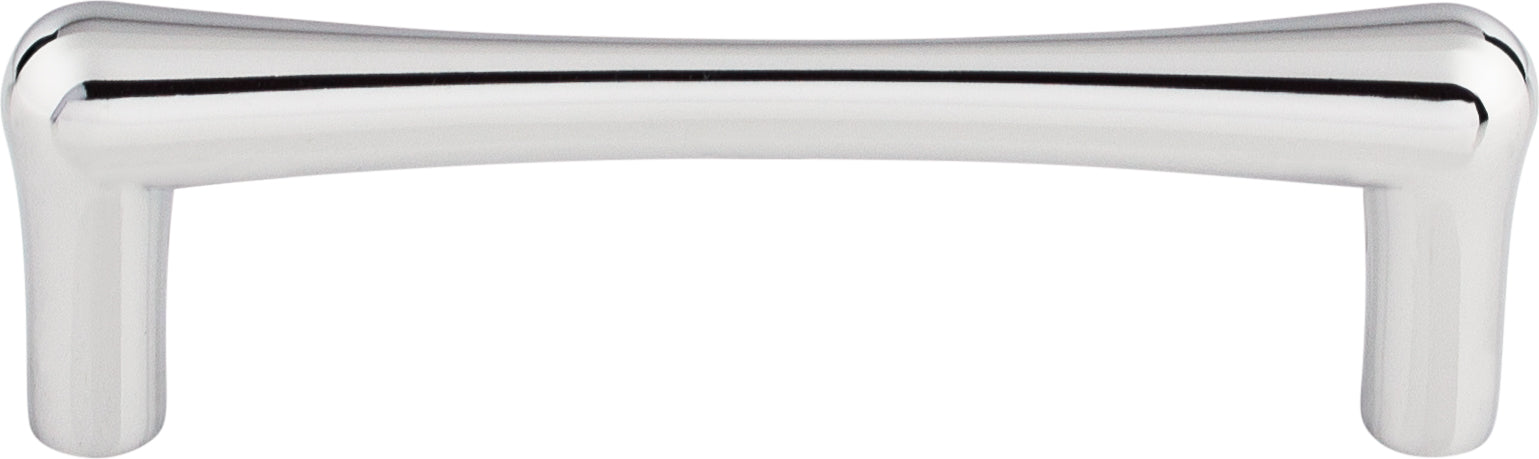 Top Knobs Brookline Series 3-3/4"(95mm) CC Pull, Polished Chrome