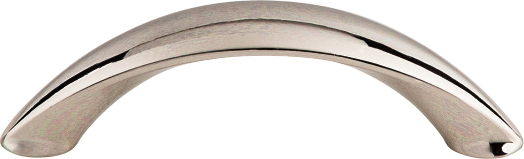 Top Knobs Arc Series 3"(76mm) CC Pull, Polished Nickel