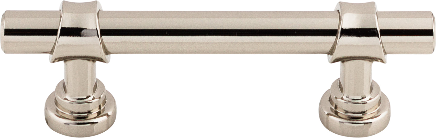 Top Knobs Bit Series 3"(76mm) CC Pull, Polished Nickel