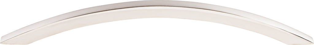 Top Knobs Lola Series 7-9/16"(192mm) CC Pull, Polished Stainless Steel