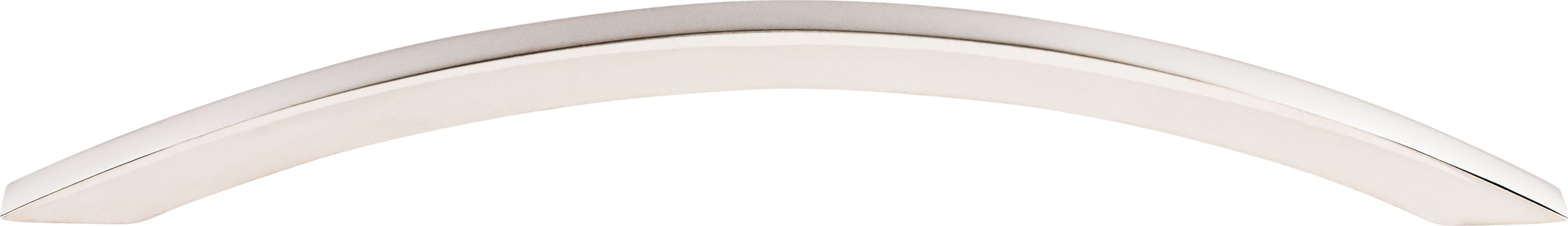 Top Knobs Lola Series 7-9/16"(192mm) CC Pull, Polished Stainless Steel