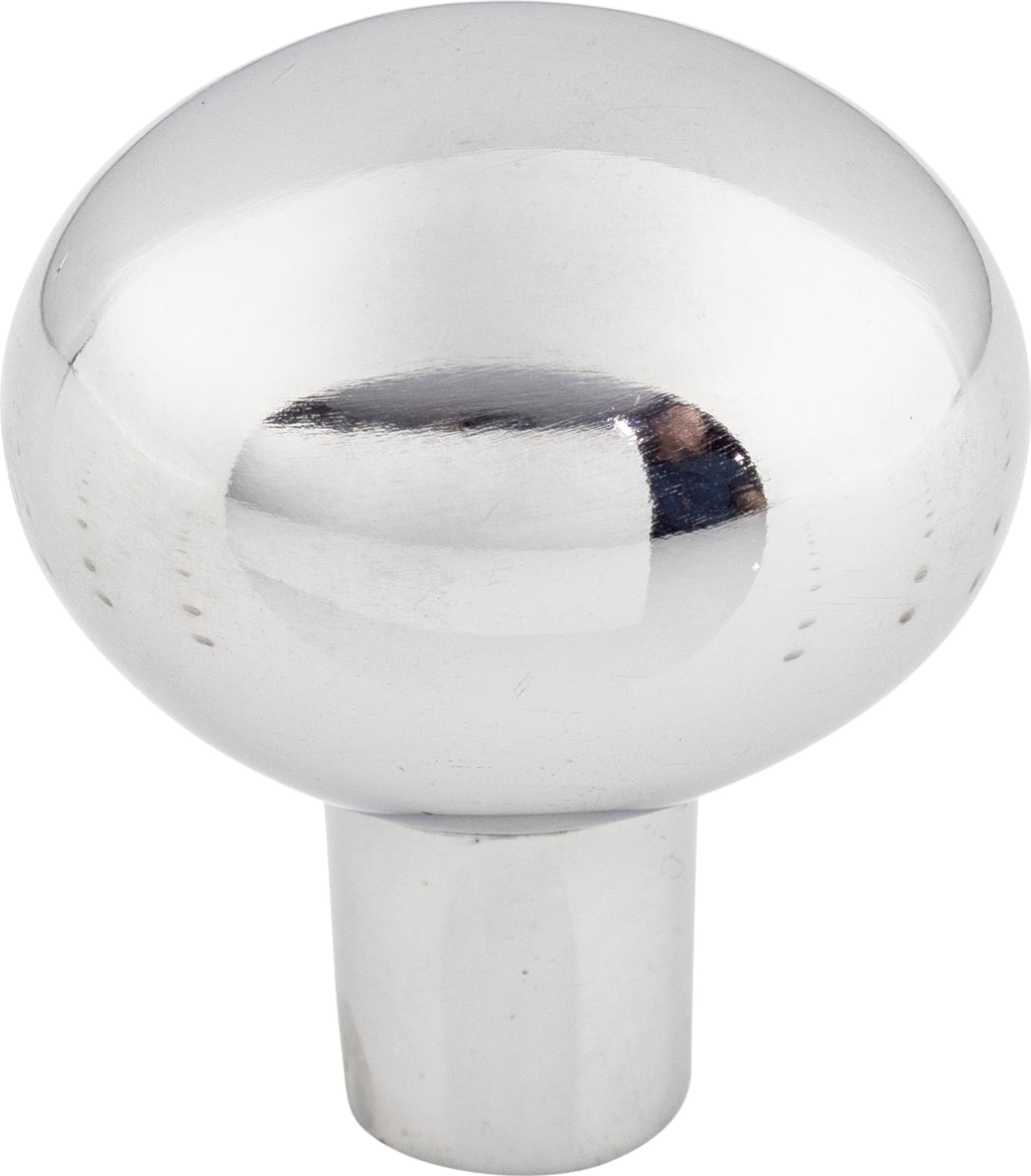 Top Knobs Aspen II Egg Series 1-7/16"L Egg Knob, Polished Chrome