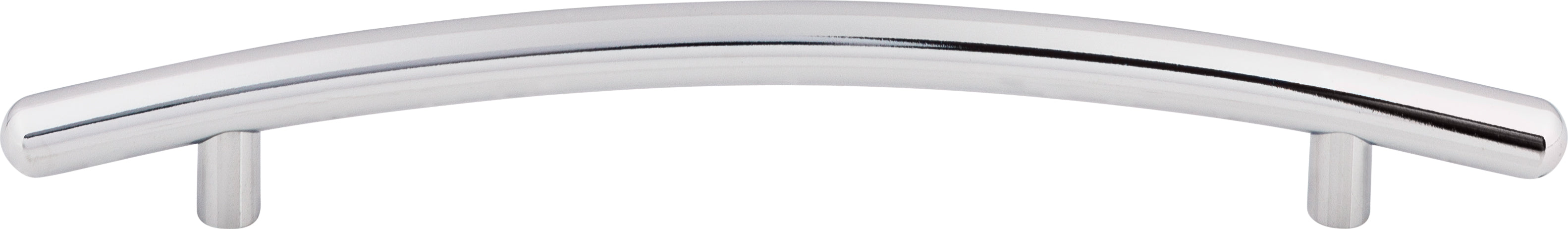 Top Knobs Curved Series 6-5/16"(160mm) CC Bar Pull, Polished Chrome
