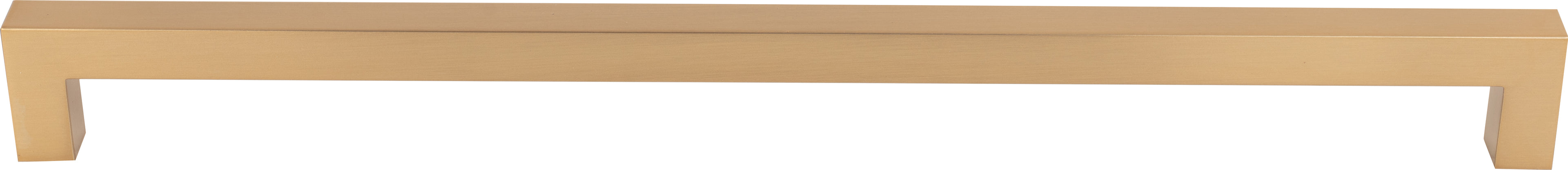Top Knobs Square Series 12"(304mm) CC Bar Pull, Honey Bronze