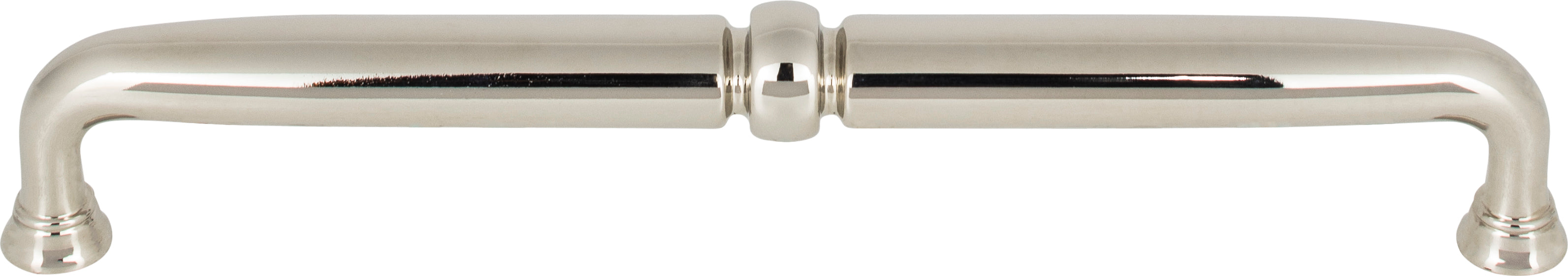 Top Knobs Henderson Series 7-9/16"(192mm) CC Pull, Polished Nickel