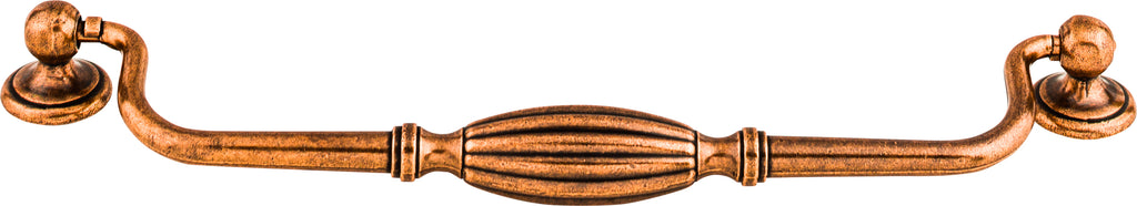 Top Knobs Tuscany Series 8-13/16"(223mm) CC Drop Pull, Old English Copper