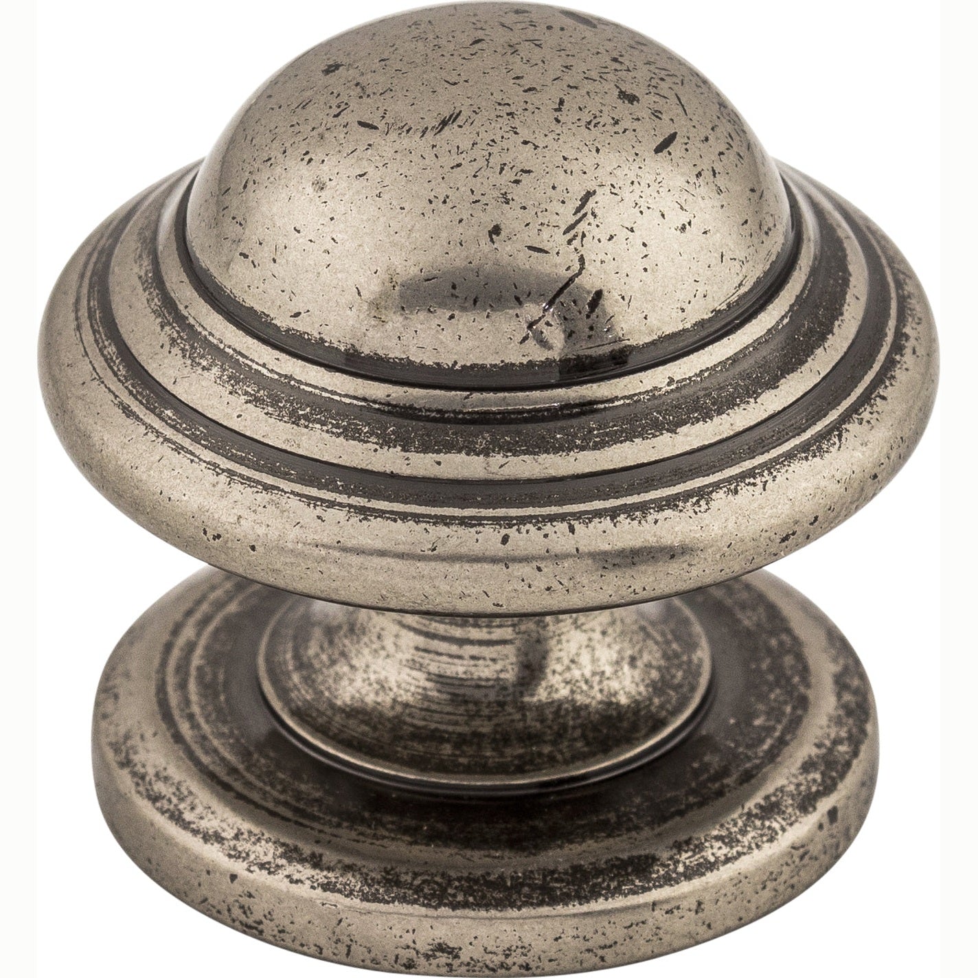 Top Knobs Empress Series 1-3/8"L Knob, Pewter Antique