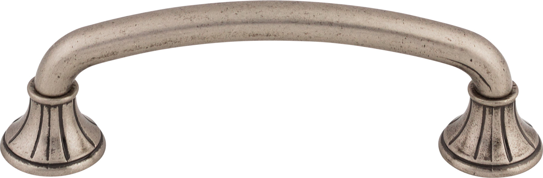 Top Knobs Lund Series 4"(101mm) CC Pull, Pewter Antique