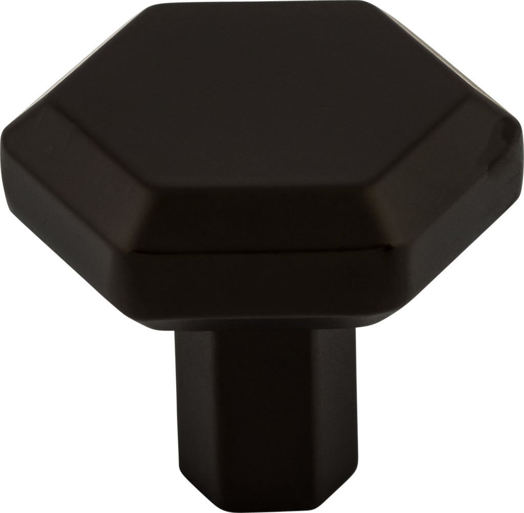Top Knobs Lydia Series 1-1/4"L Knob, Flat Black