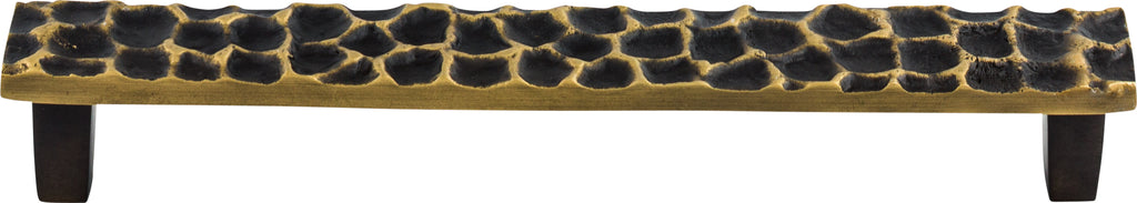 Top Knobs Cobblestone Series 7-9/16"(192mm) CC Pull, Brass Antique