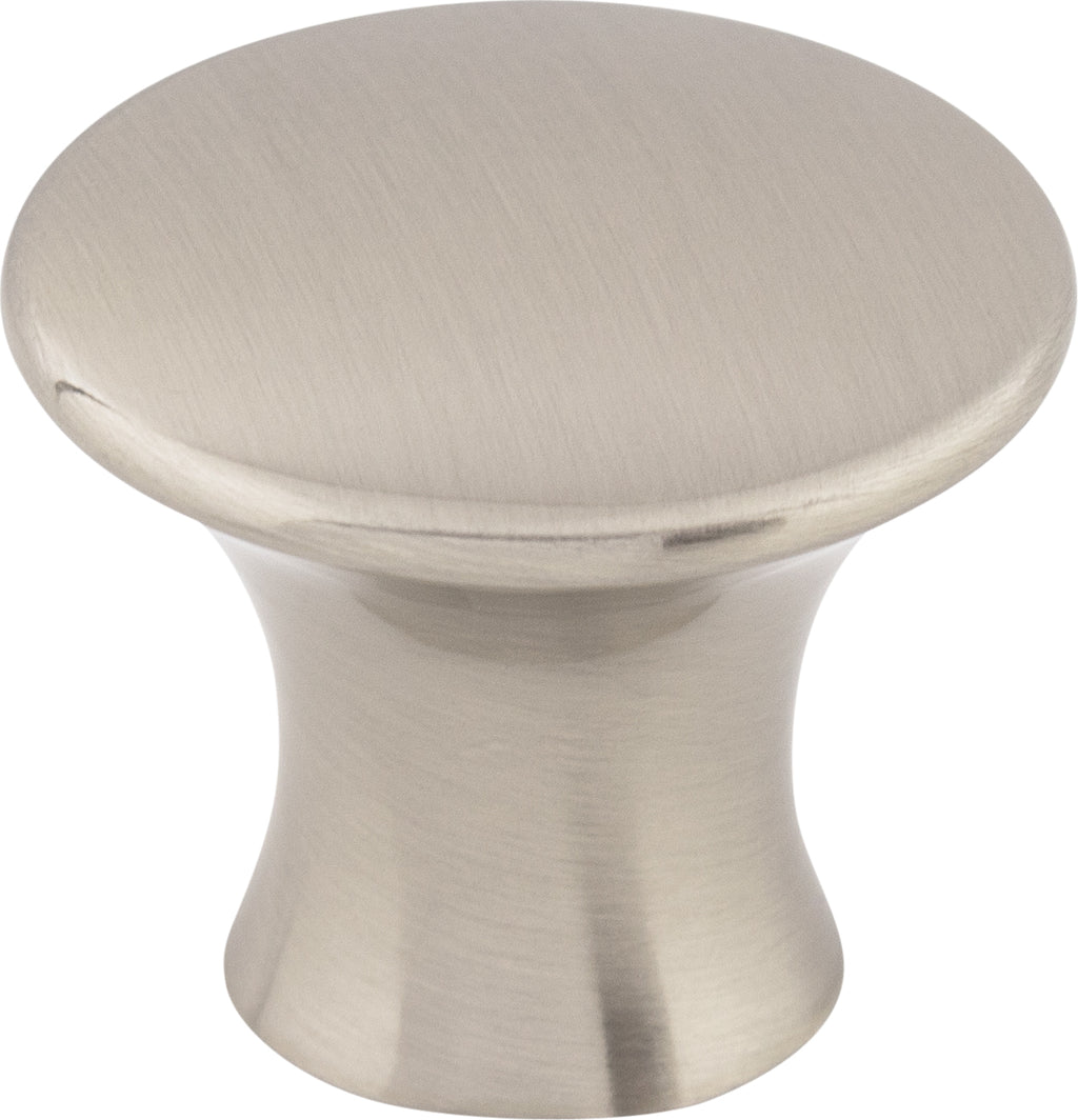 Top Knobs Oculus Series 1-5/16"L Knob, Brushed Satin Nickel