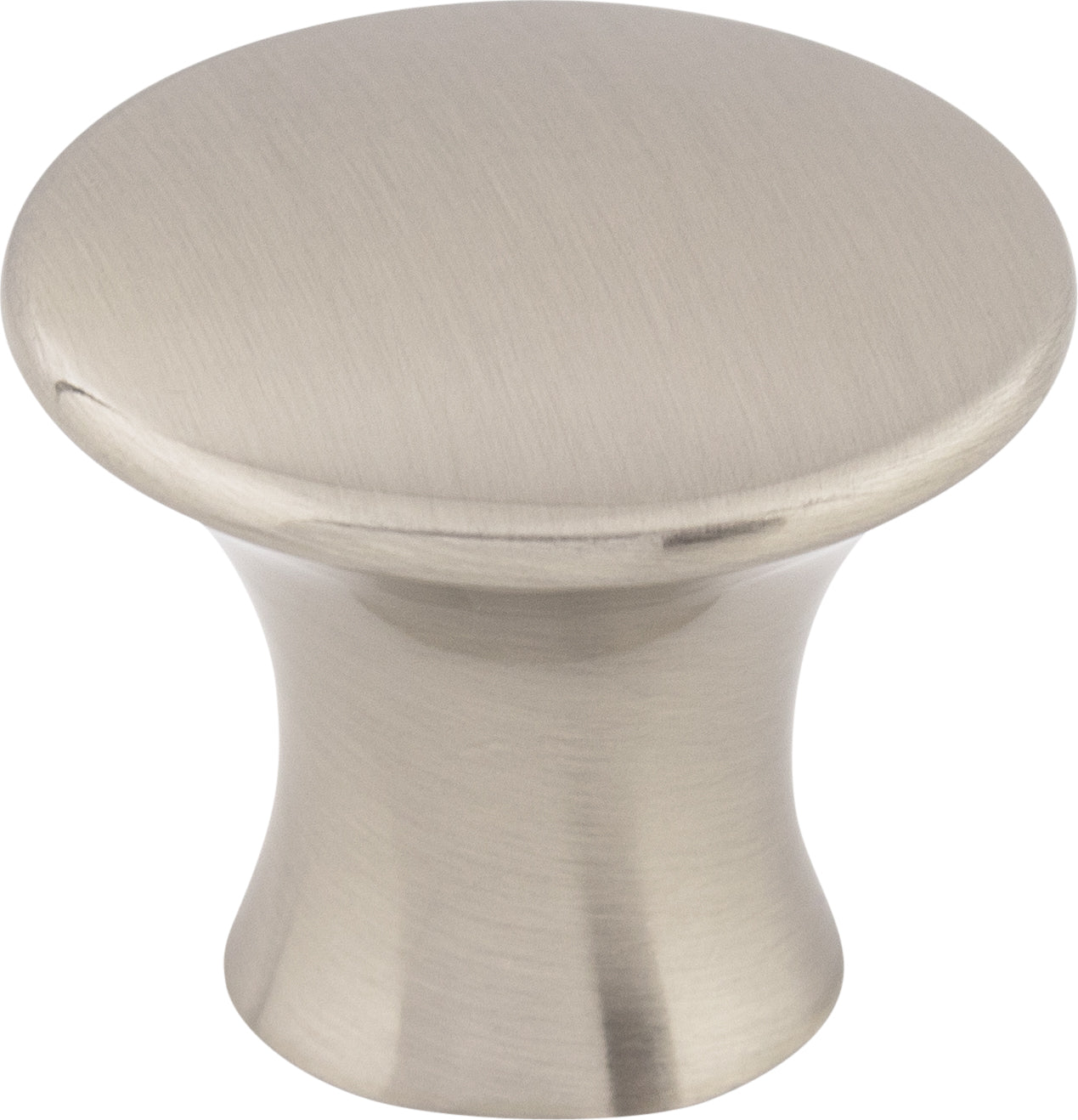 Top Knobs Oculus Series 1-5/16"L Knob, Brushed Satin Nickel