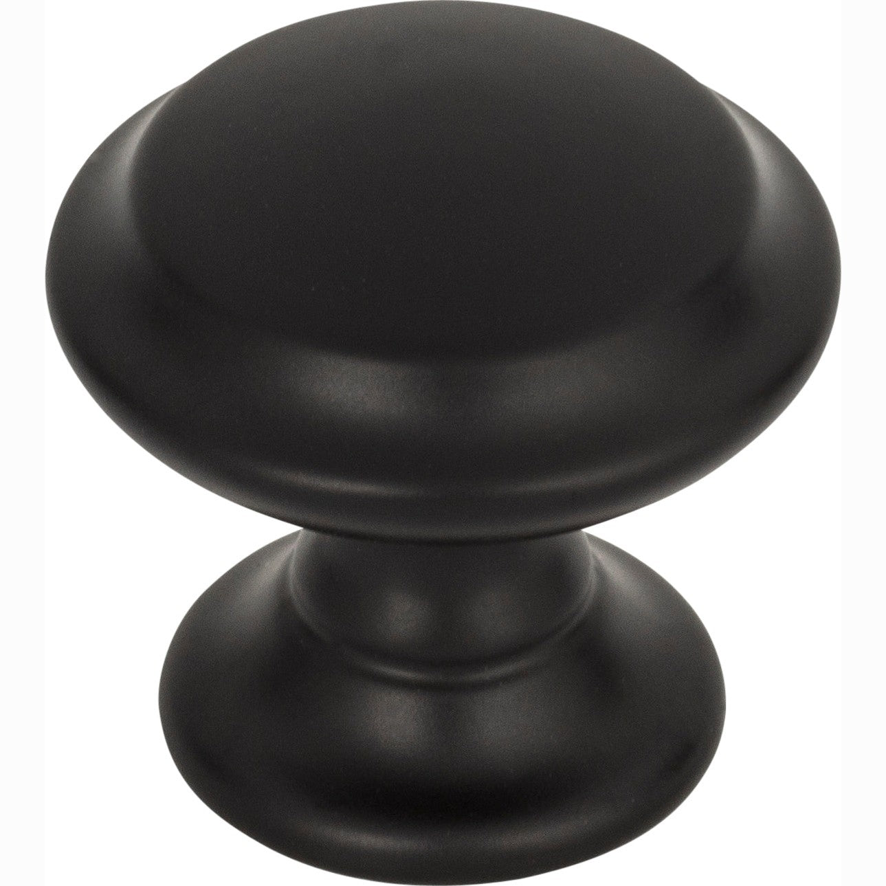 Top Knobs Barrow Series 1-1/4"L Knob, Flat Black