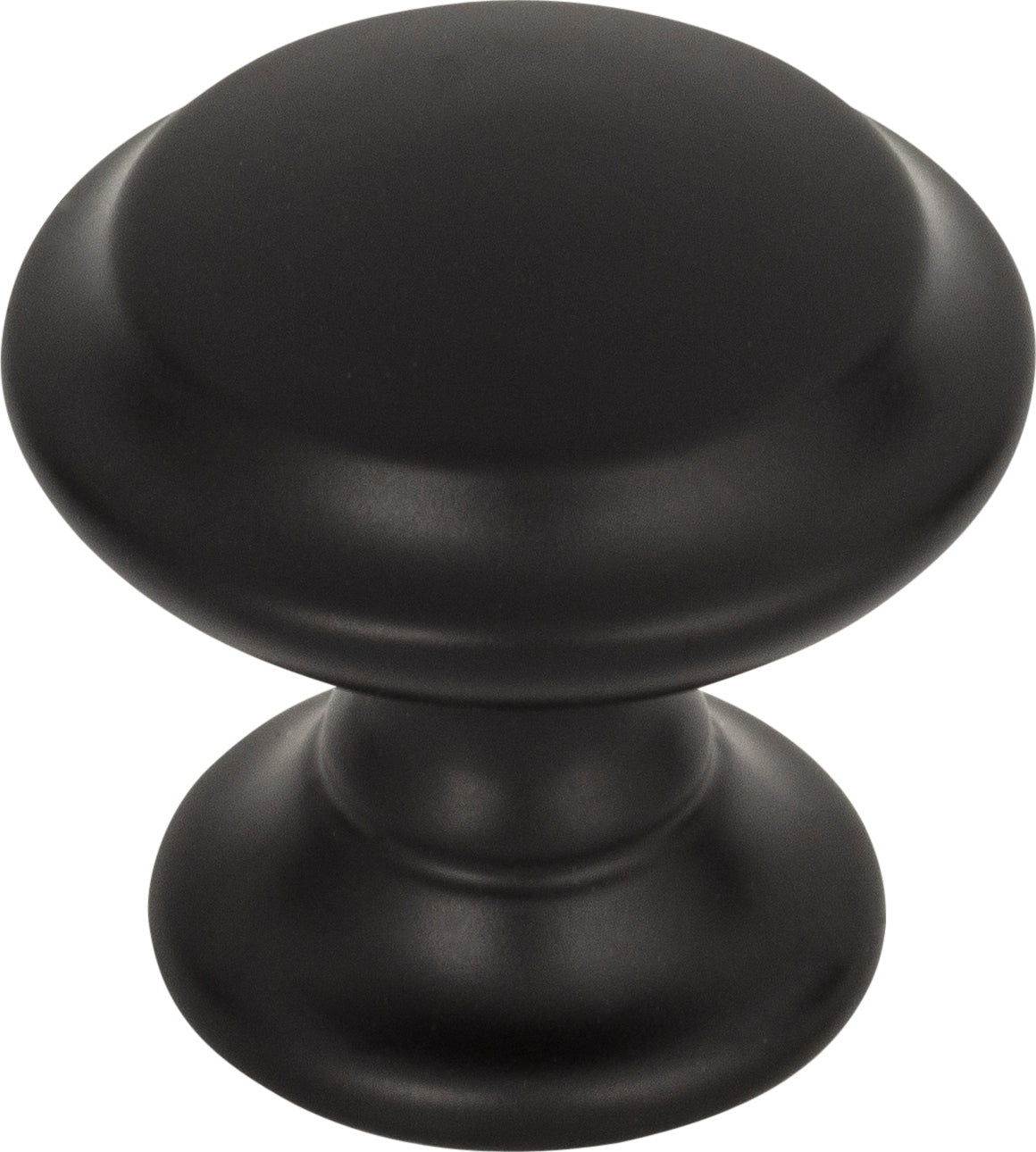 Top Knobs Barrow Series 1-1/4"L Knob, Flat Black