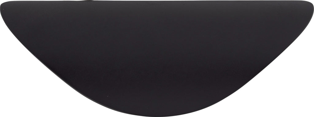 Top Knobs Cup Series 1-1/4"(32mm) CC Pull, Flat Black