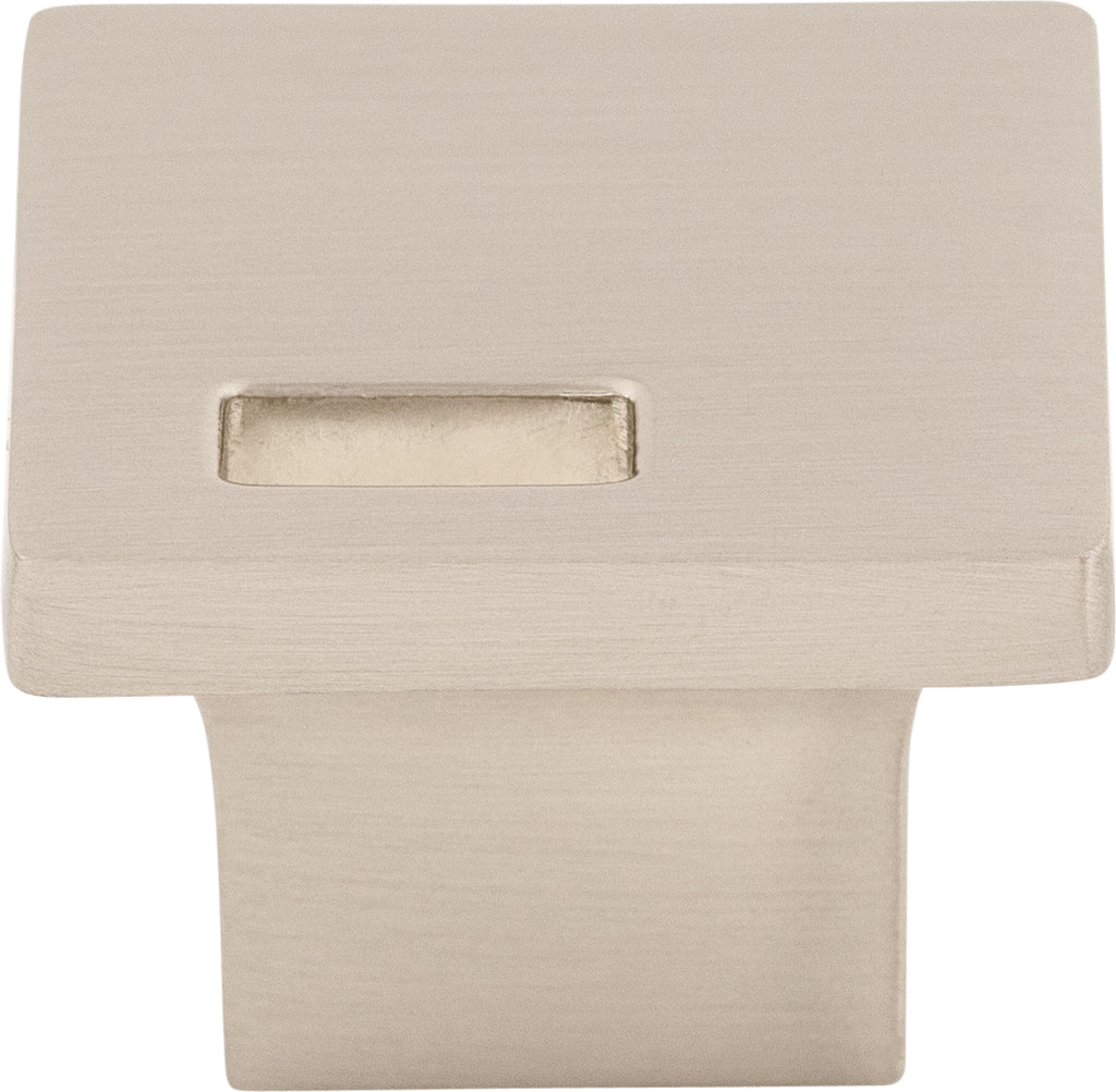Top Knobs Modern Metro Series 1-1/4"L Slot Pull, Brushed Satin Nickel
