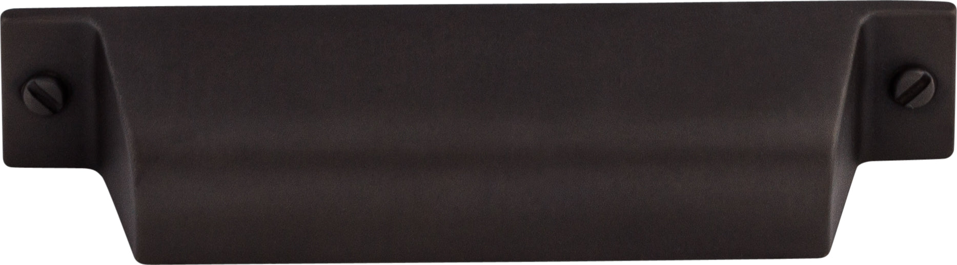 Top Knobs Channing Series 3-3/4"(95mm) CC Cup Pull, Sable
