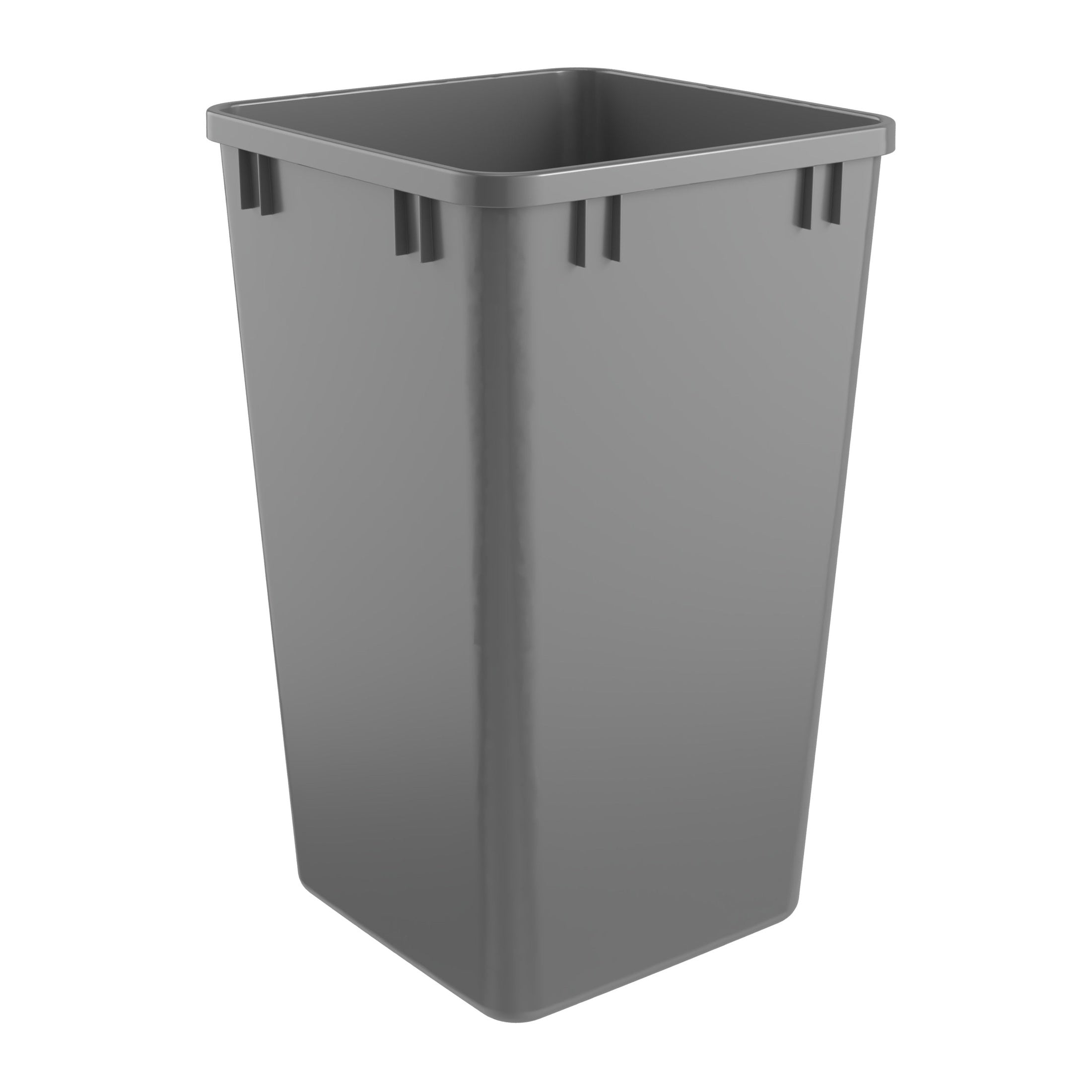 27 qt. Silver Polymer Replacement Waste Container for Rev-A-Shelf® Pullouts