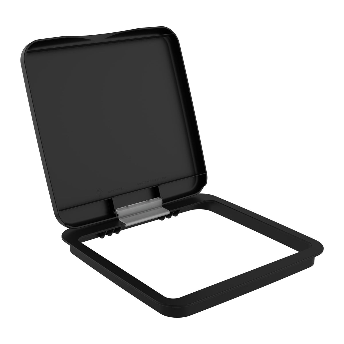 Black Polymer Bi-Directional Lid for Rev-A-Shelf® 27 qt. Waste Containers
