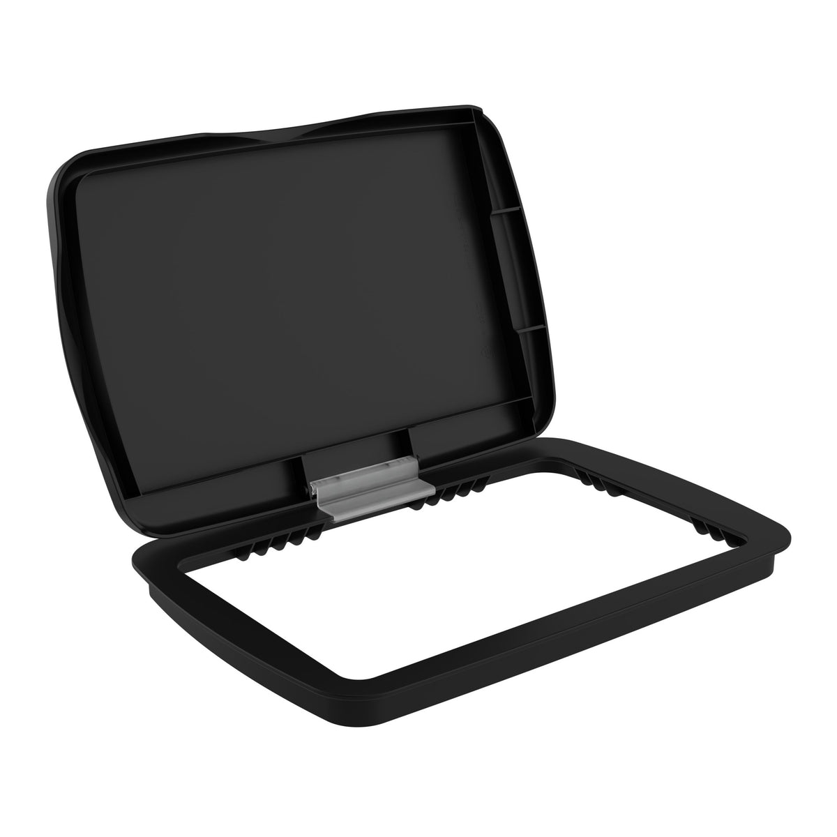 Black Polymer Bi-Directional Lid for Rev-A-Shelf® 32 qt. Waste Containers