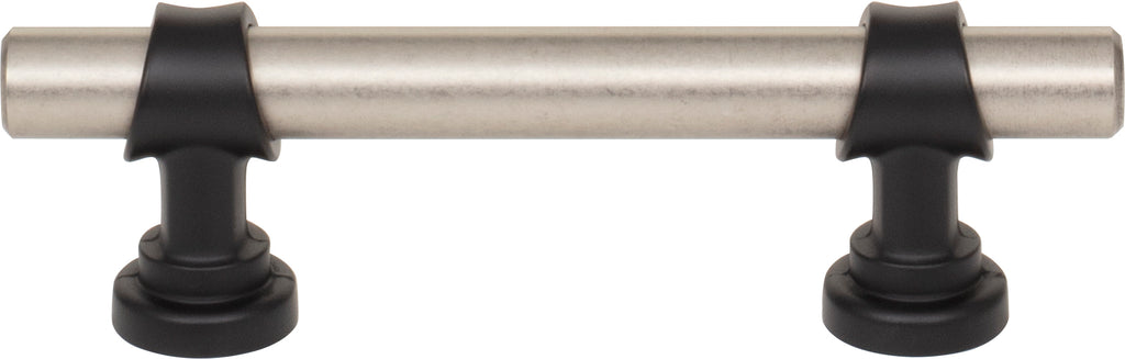 Top Knobs Bit Series 3"(76mm) CC Pull, Pewter Antique and Flat Black
