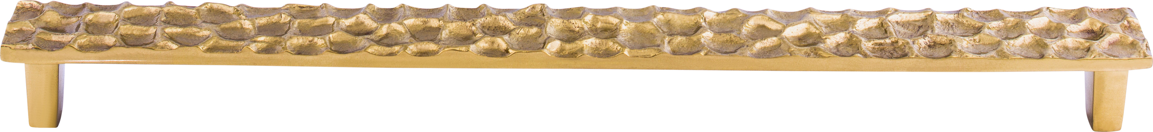 Top Knobs Cobblestone Series 12-9/16"(319mm) CC Pull, Brass