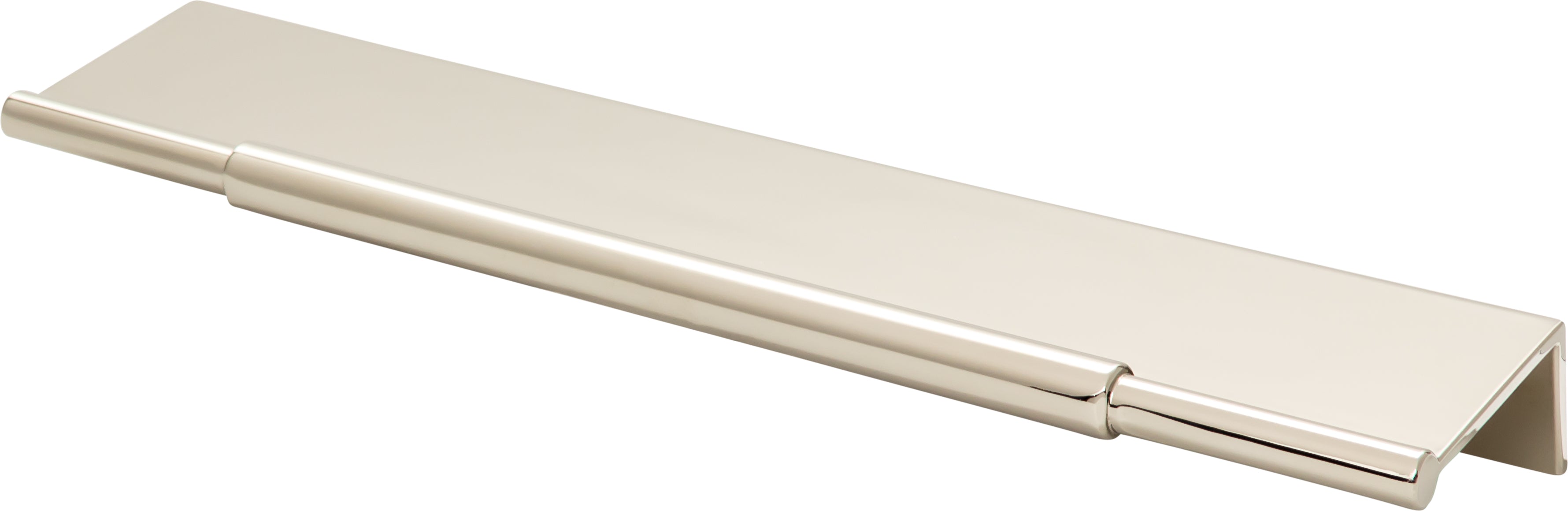 Top Knobs Crestview Series 6"(152mm) CC Tab Pull, Polished Nickel