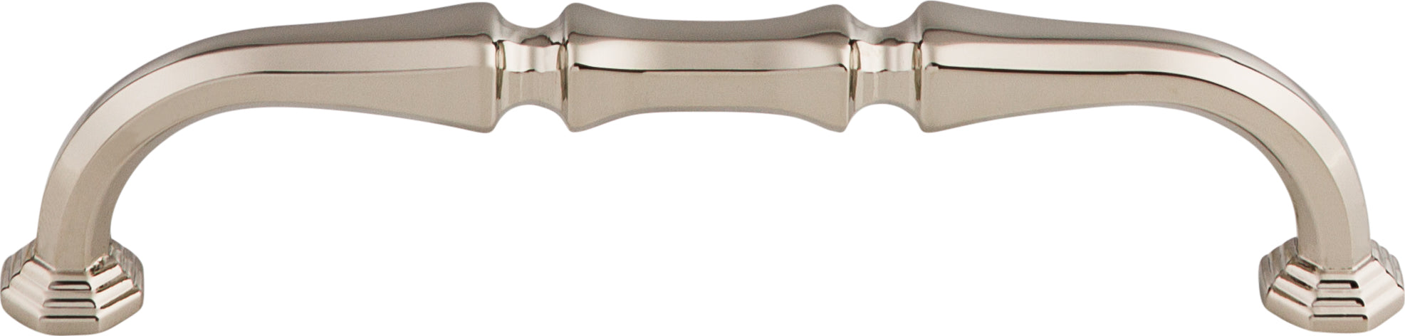 Top Knobs Chalet Series 5"(127mm) CC Pull, Polished Nickel