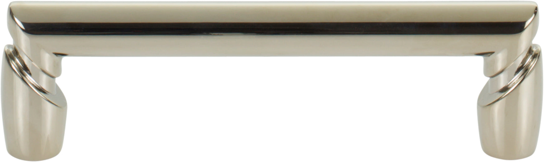 Top Knobs Florham Series 3-3/4"(95mm) CC Pull, Polished Nickel