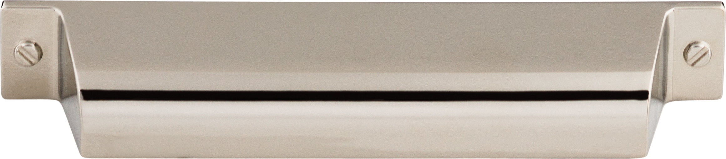Top Knobs Channing Series 5"(127mm) CC Cup Pull, Polished Nickel