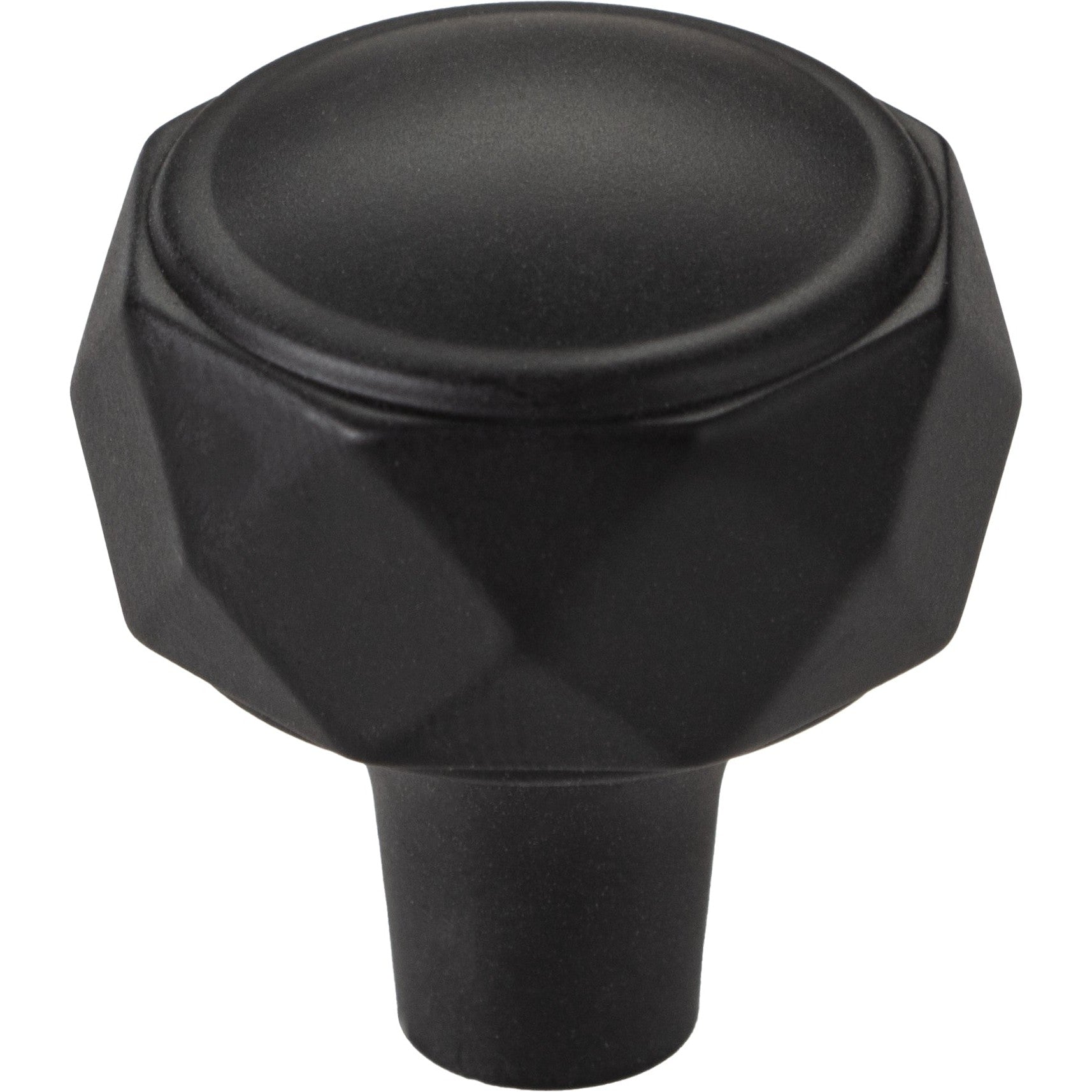 Top Knobs Kingsmill Series 1-3/8"L Knob, Flat Black
