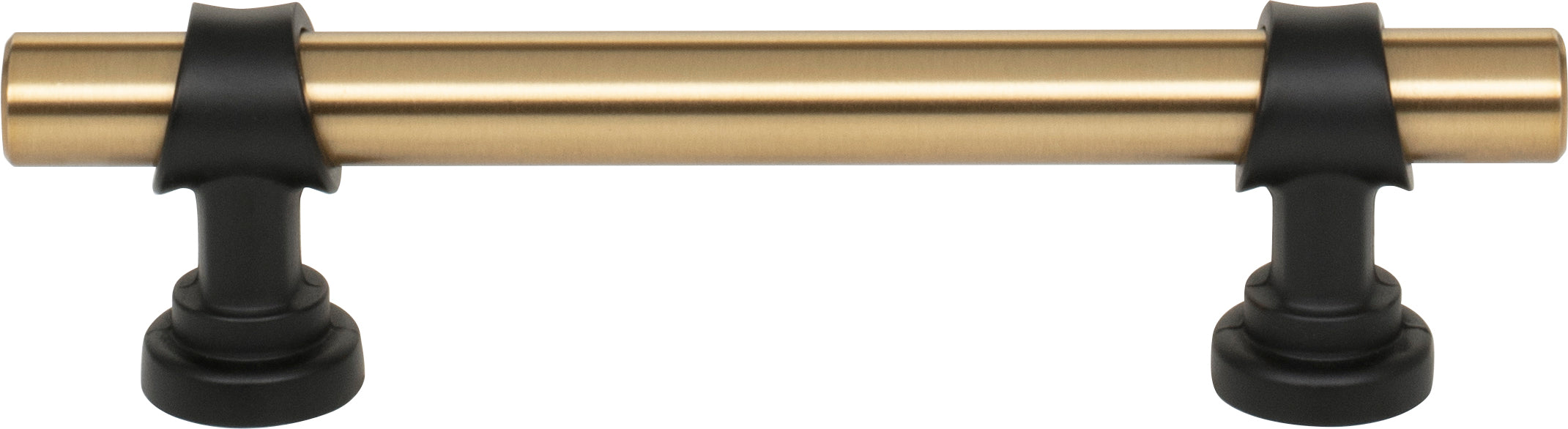 Top Knobs Bit Series 3-3/4"(95mm) CC Pull, Honey Bronze and Flat Black